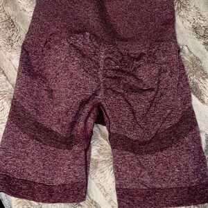 Size small scrunch butt shorts